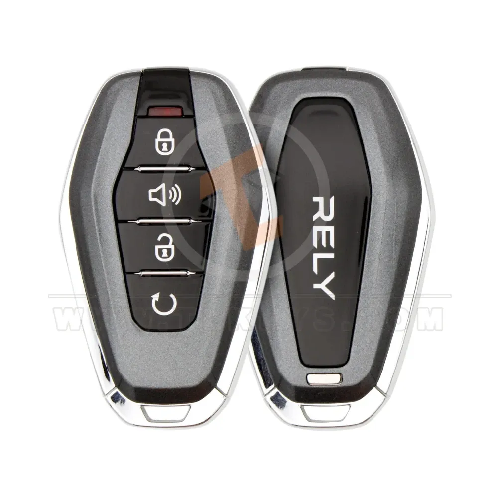 Original chery rely r8 smart key 4 buttons 433mhz id47 hitag