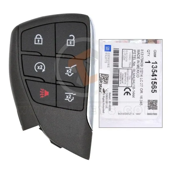 Véritable Chevrolet Suburban Tahoe Smart Proximity 2021 2022 P/N : 13537962 Boutons 6