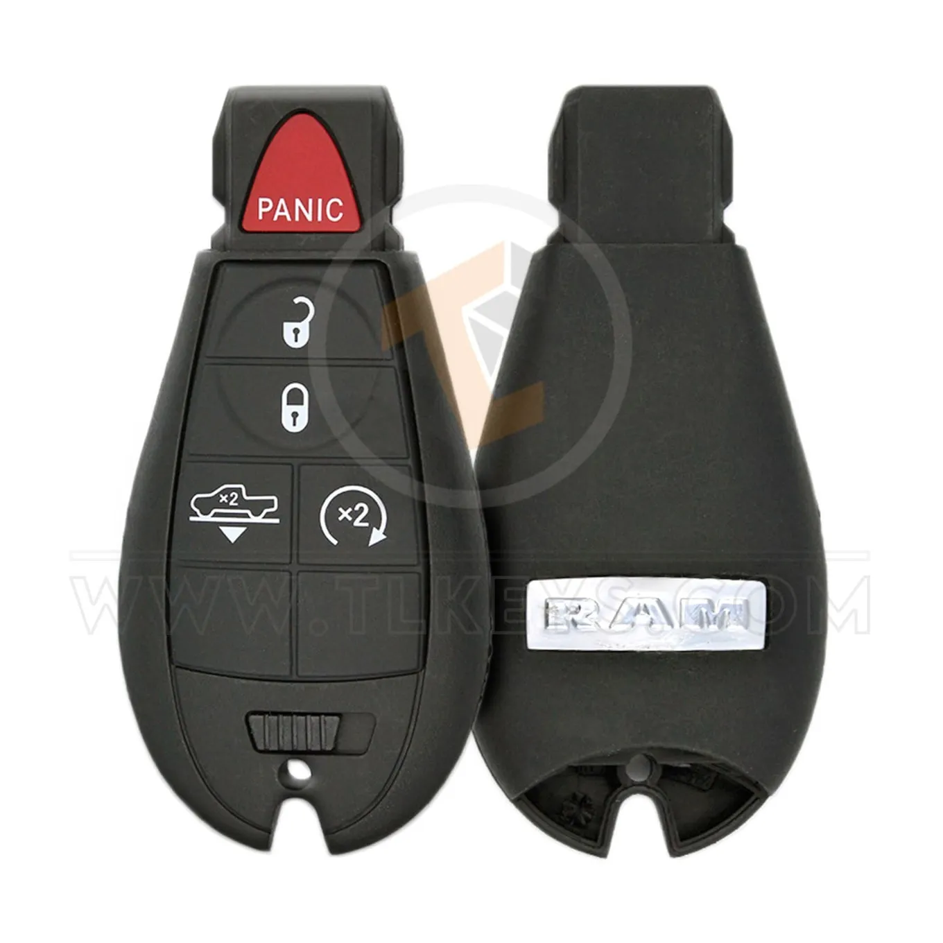Original Dodge RAM Fobik 2013 2019 P/N: 68159655AG 433MHz 5 Buttons Frequency 433MHz Original Dodge RAM Fobik 2013 2019 P/N: 68159655AG 433MHz 5 Buttons Frequency 433MHz