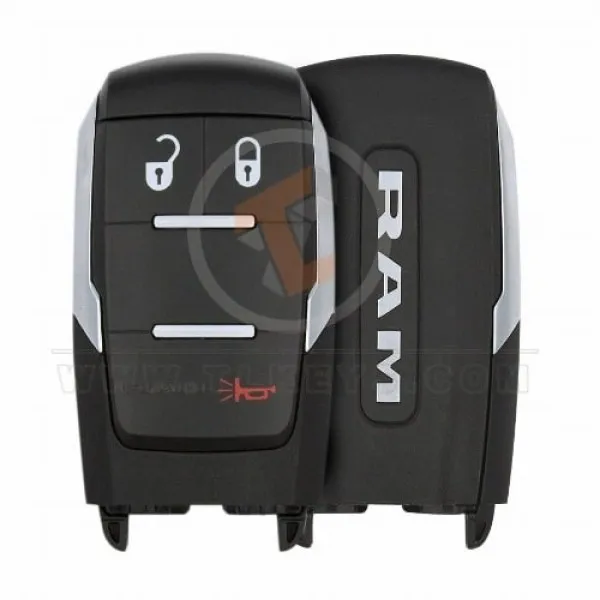 Genuine Dodge Ram 3500 Ram 2500 Smart Proximity 2019 2021 P/N: 68365299AC Buttons 3 Genuine Dodge Ram 3500 Ram 2500 Smart Proximity 2019 2021 P/N: 68365299AC Buttons 3