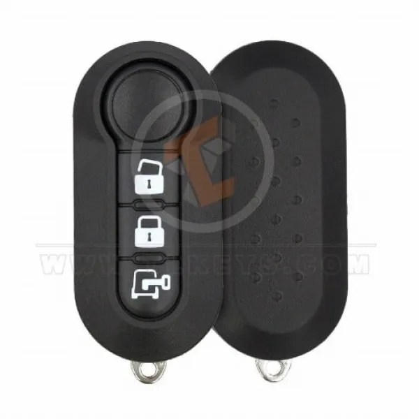 Flip Key Remote 433MHz 3 Buttons Panic Button No Flip Key Remote 433MHz 3 Buttons Panic Button No