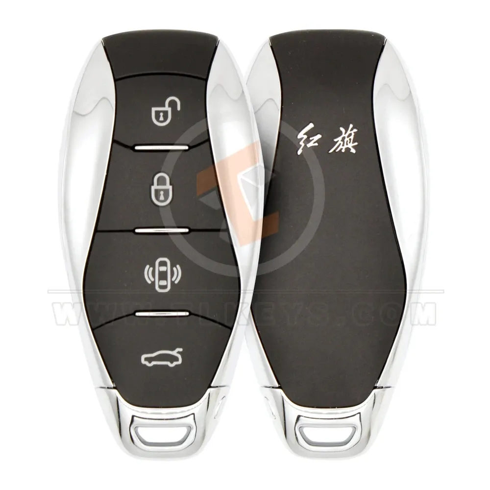 Original smart proximity remote key for hongqi h5 4 buttons