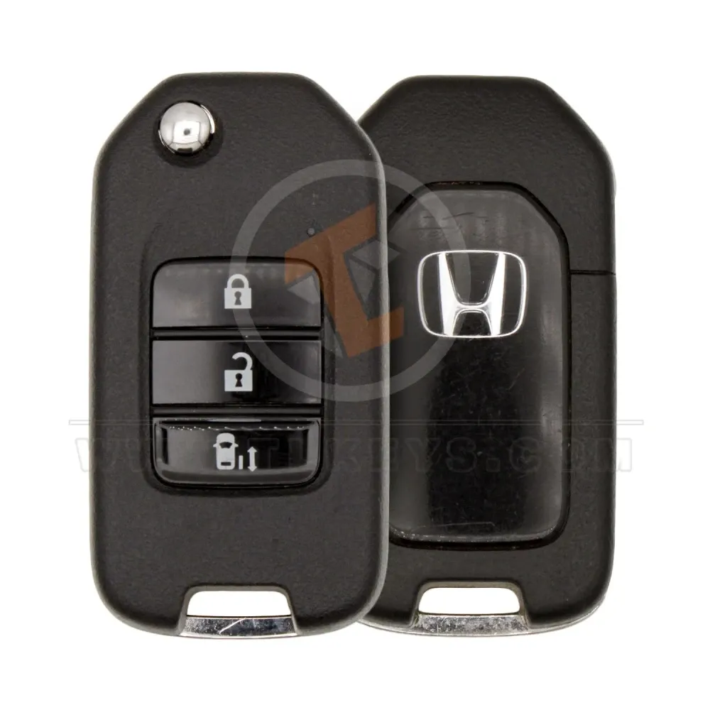 Original honda odyssey flip remote key 3 buttons 433mhz