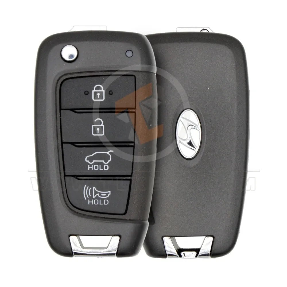 Genuine hyundai flip remote key 95430 n9010 4 buttons