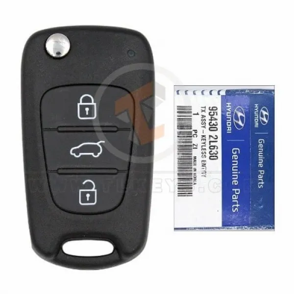 Genuine Hyundai I30 Flip Key Remote 2008 2012 P/N: 95430 2L630 433MHz Transponder Chip ID 46 Genuine Hyundai I30 Flip Key Remote 2008 2012 P/N: 95430 2L630 433MHz Transponder Chip ID 46