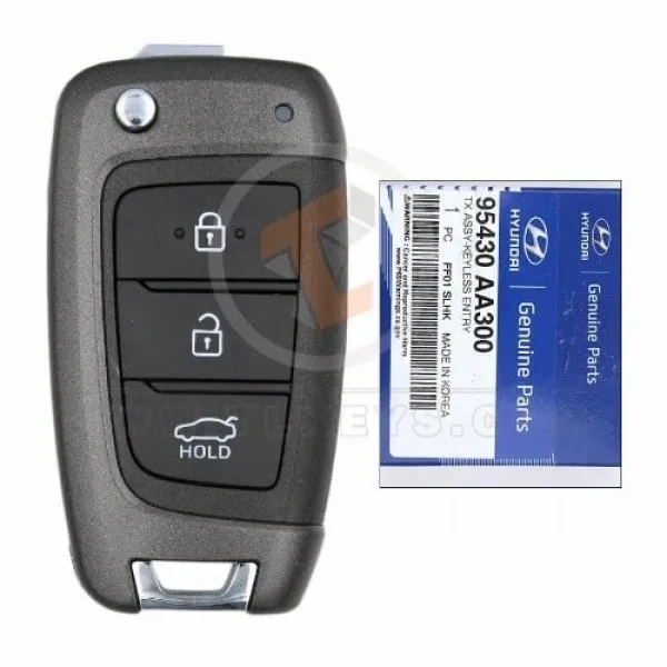 Mando a distancia original Hyundai Elantra Flip Key 2021 2022 P/N: 95430 AA300 Chip transpondedor ID 8A Mando a distancia original Hyundai Elantra Flip Key 2021 2022 P/N: 95430 AA300 Chip transpondedor ID 8A