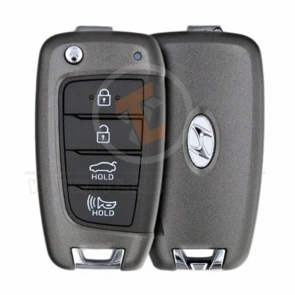 Genuine Hyundai Sonata Flip Key Remote 2019 2022 P/N: 95430 L1000 Panic Button Yes