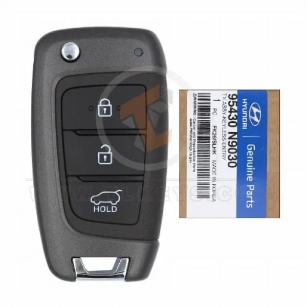 Genuine Hyundai Tucson Flip Key Remote 2021 2023 P/N: 95430 N9030 Transponder Chip Hitag 3 Genuine Hyundai Tucson Flip Key Remote 2021 2023 P/N: 95430 N9030 Transponder Chip Hitag 3