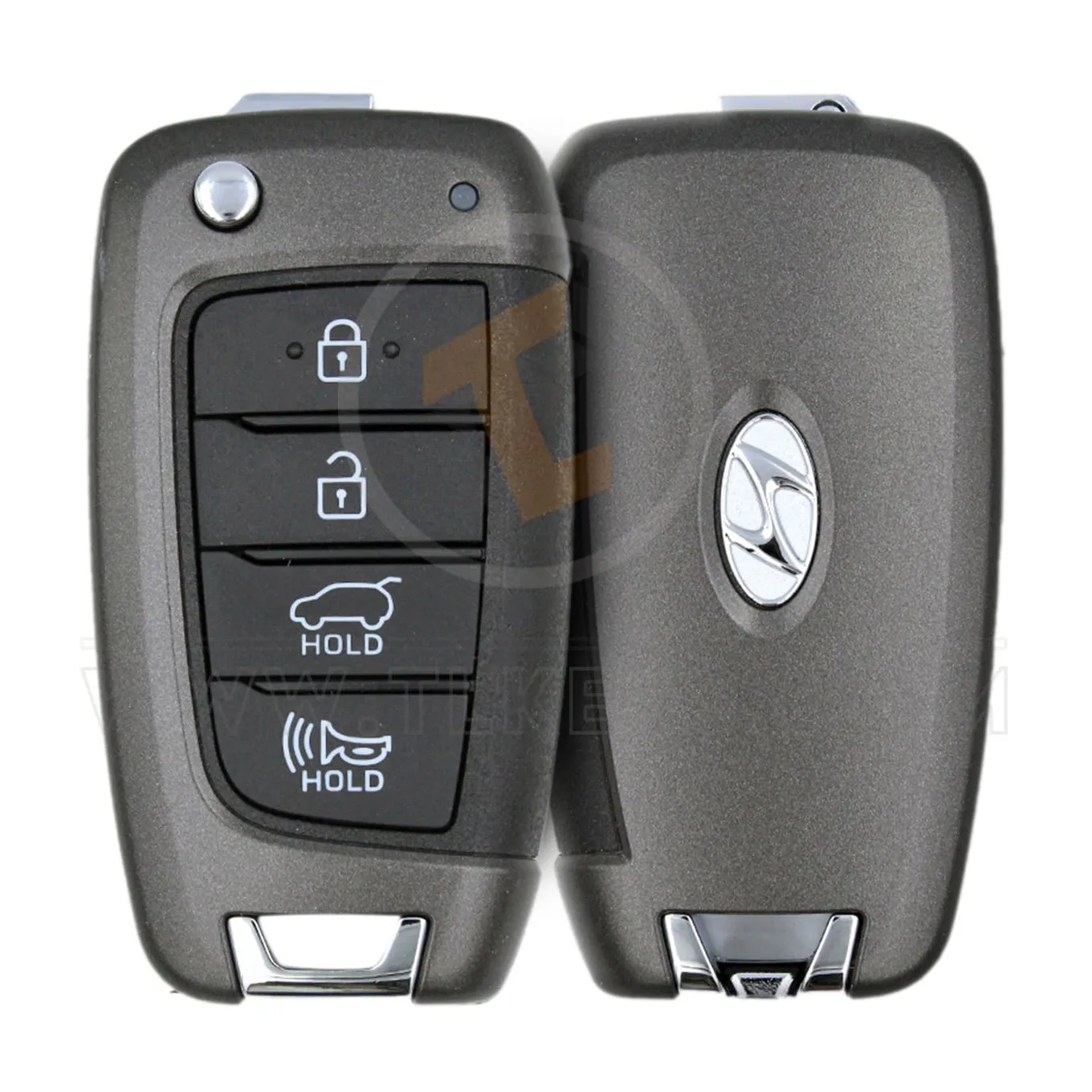 Genuine Hyundai Santa Fe Flip Key Remote P/N: 95430 S2100 433MHz Remote Type Flip Key Remote