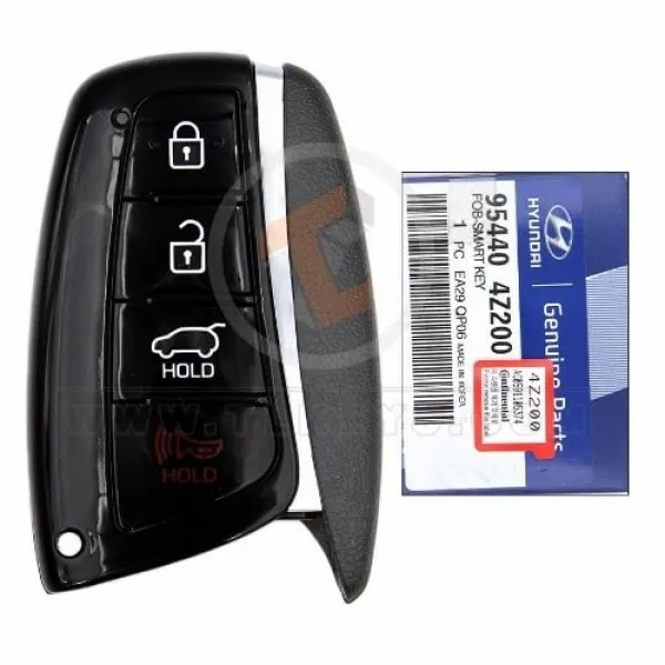 Genuine Hyundai Santa Fe Smart Proximity 2013 2018 P/N: 95440 4Z200 Transponder Chip ID 46 Genuine Hyundai Santa Fe Smart Proximity 2013 2018 P/N: 95440 4Z200 Transponder Chip ID 46