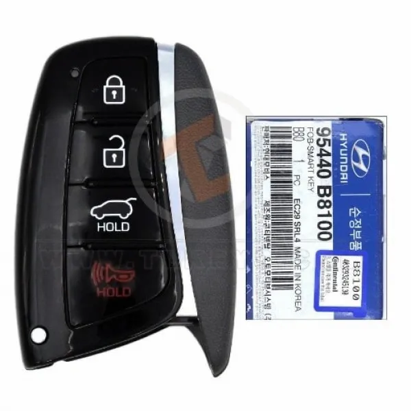 Genuine Hyundai Santa Fe Smart Proximity 2013 2018 P/N: 95440 B8100 Panic Button Yes Genuine Hyundai Santa Fe Smart Proximity 2013 2018 P/N: 95440 B8100 Panic Button Yes