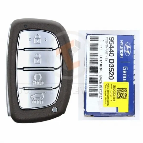 Original Hyundai Tucson Smart Proximity 2019 2021 P/N: 95440 D3520 Transponderchip ID 47