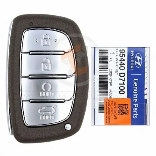 Genuine Hyundai Tucson Smart Proximity 2018 2020 P/N: 95440 D7100 Transponder Chip ID 47 Genuine Hyundai Tucson Smart Proximity 2018 2020 P/N: 95440 D7100 Transponder Chip ID 47