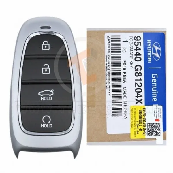 Genuine Hyundai Azera Smart Proximity 2020 2022 P/N: 95440 G81204X Transponder Chip ID 47 Genuine Hyundai Azera Smart Proximity 2020 2022 P/N: 95440 G81204X Transponder Chip ID 47