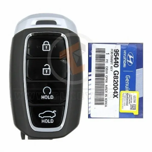 Genuine Hyundai Azera Smart Proximity 2017 2019 P/N: 95440 G82004X Transponder Chip ID 47 Genuine Hyundai Azera Smart Proximity 2017 2019 P/N: 95440 G82004X Transponder Chip ID 47