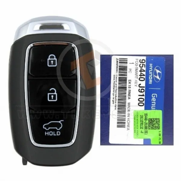 Genuine Hyundai Kona Smart Proximity 2017 2020 P/N: 95440 J9100 Transponder Chip ID 47