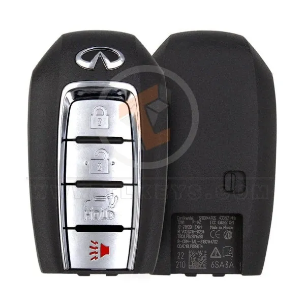 Genuine INFINITI Q60 Smart Proximity 2022 P/N: 285E3 6SA3A 433MHz Panic Button Yes