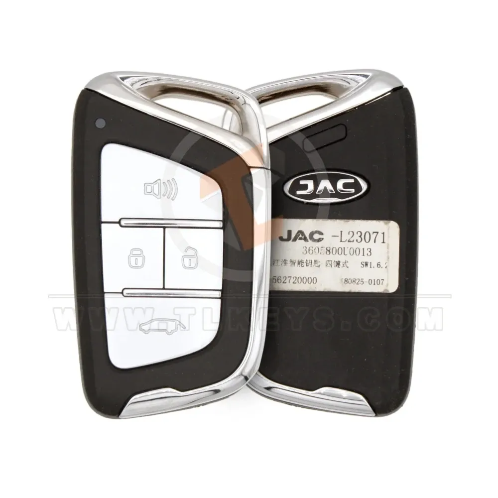 Original jac m6 smart remote key 3605800u00130 4 button