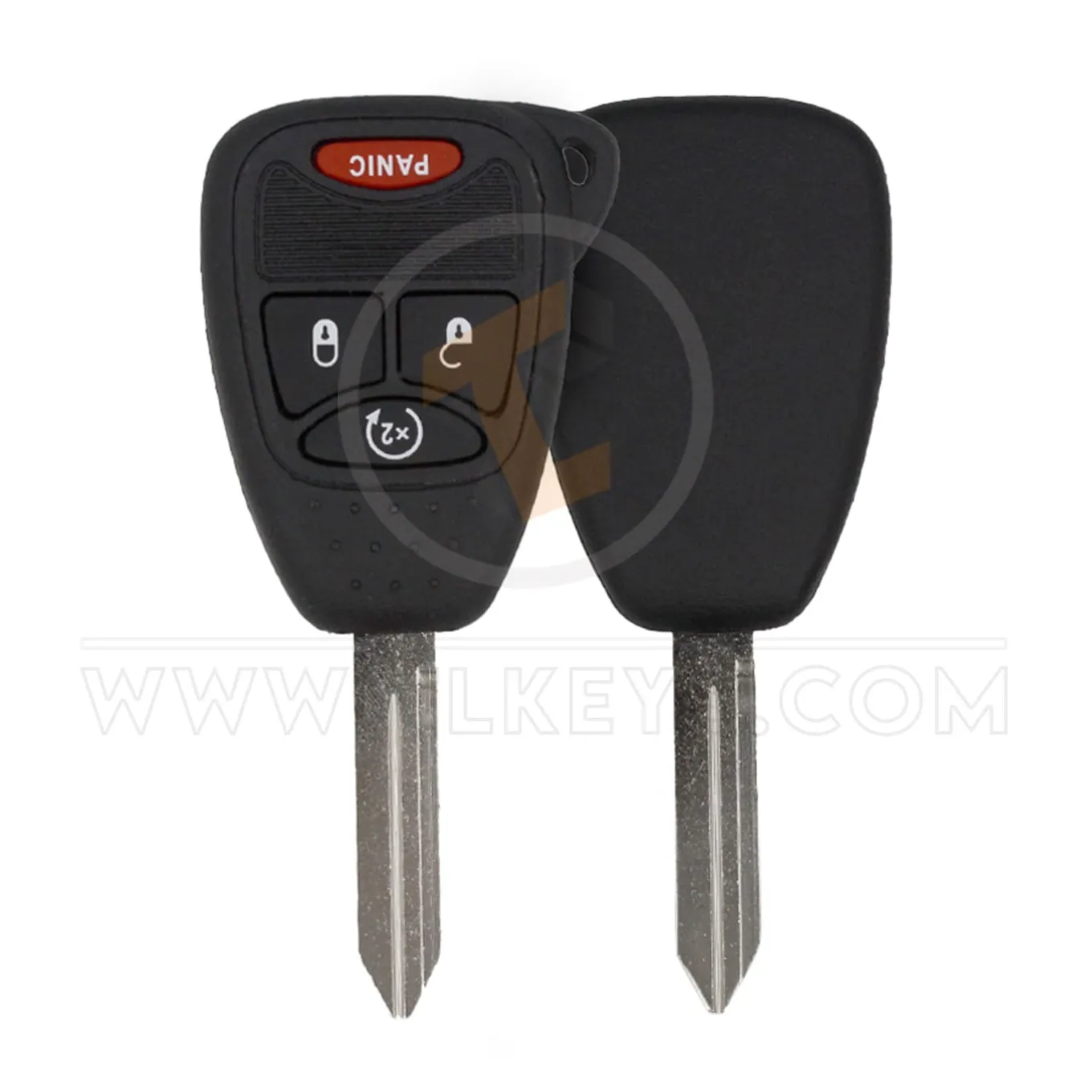 Jeep Compass Wrangler Head Key Remote 2010 315MHz 4 Buttons Frequency 315MHz