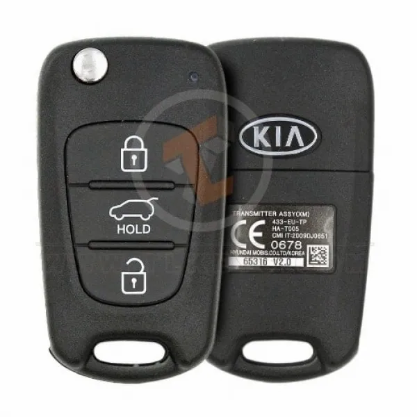 Genuine Kia Sorento Flip Key Remote 2009 2012 P/N: 95430 2P660 433MHz Transponder Chip ID 46 Genuine Kia Sorento Flip Key Remote 2009 2012 P/N: 95430 2P660 433MHz Transponder Chip ID 46