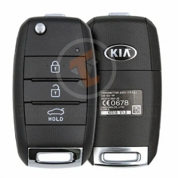 Genuine Kia Optima Sportage Flip Key Remote 2014 2017 P/N: 95430 2T580 Transponder Chip ID 46 Genuine Kia Optima Sportage Flip Key Remote 2014 2017 P/N: 95430 2T580 Transponder Chip ID 46