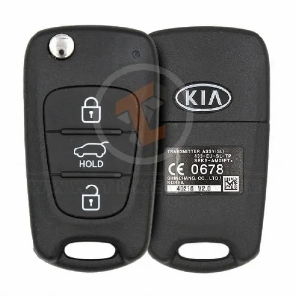 Genuine Kia Sportage Flip Key Remote 2010 2014 P/N: 95430 3U000 Transponder Chip ID 46 Genuine Kia Sportage Flip Key Remote 2010 2014 P/N: 95430 3U000 Transponder Chip ID 46