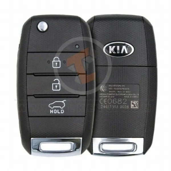 Genuine Kia Soul Flip Key Remote 2013 2018 P/N: 95430 B2200 433MHz Remote Type Flip Key Remote