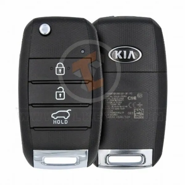 Genuine Kia Sonet Flip Key Remote 2021 2022 P/N: 95430 CC000 433MHz Transponder Chip ID 8A Genuine Kia Sonet Flip Key Remote 2021 2022 P/N: 95430 CC000 433MHz Transponder Chip ID 8A
