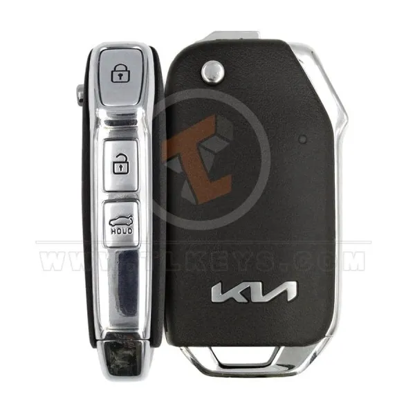 Genuine Kia K5 Flip Key Remote 2022 P/N: 95430 L2310 433MHz 3 Buttons Transponder Chip TRPWS21