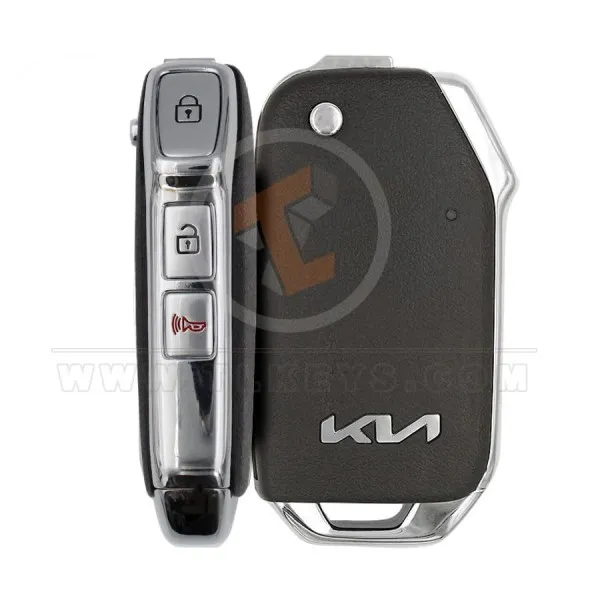Genuine Kia Sorento Sportage LX Flip Key Remote 2022 2023 P/N: 95440 R0000 Panic Button Yes