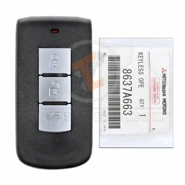 Genuine Mitsubishi Lancer Smart Proximity P/N: 8637A663 433MHz Panic Button Yes