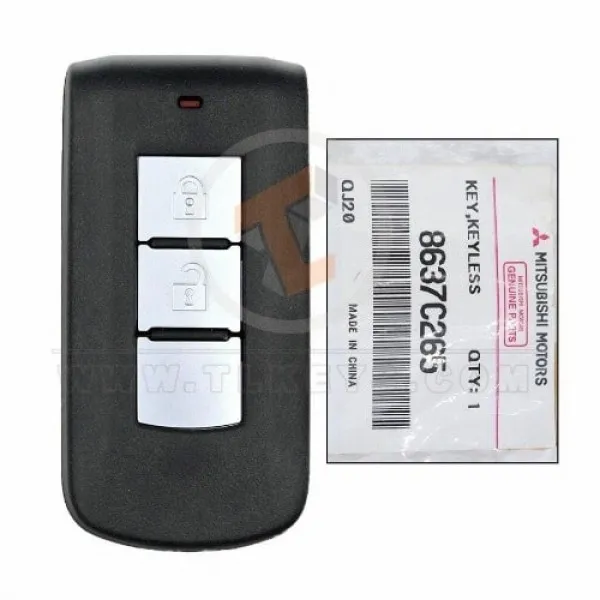 Genuine Mitsubishi Outlander Montero Smart Proximity 2015 2021 P/N: 8637B107 Battery Type CR2032