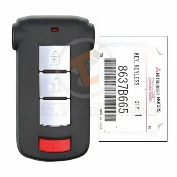Genuine Mitsubishi Outlander PHEV Smart Proximity 2018 2021 P/N: 8637B665 Transponder Chip ID 46