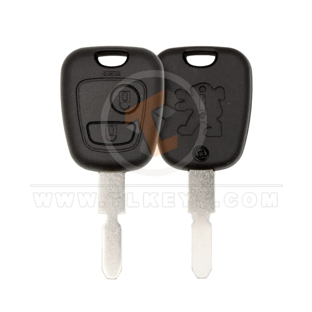 Peugeot 607 head remote key shell 2 buttons ne78 blade Peugeot 607 head remote key shell 2 buttons ne78 blade