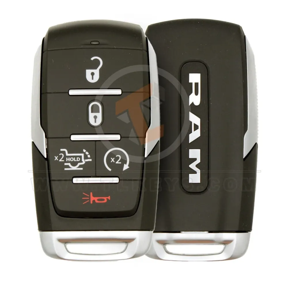 Original ram 1500 2025 smart remote key 5 buttons 68523814aa
