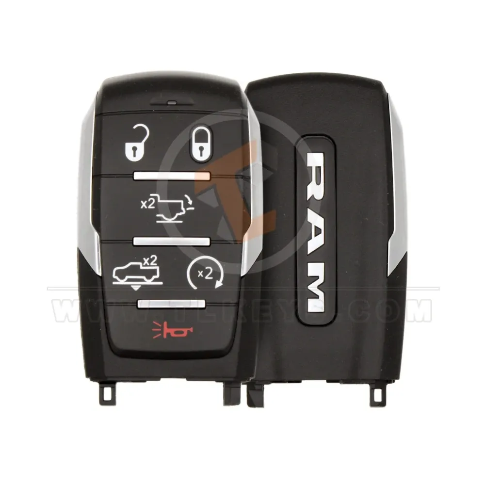 Original ram smart key 68584156aa 6 buttons 433mhz