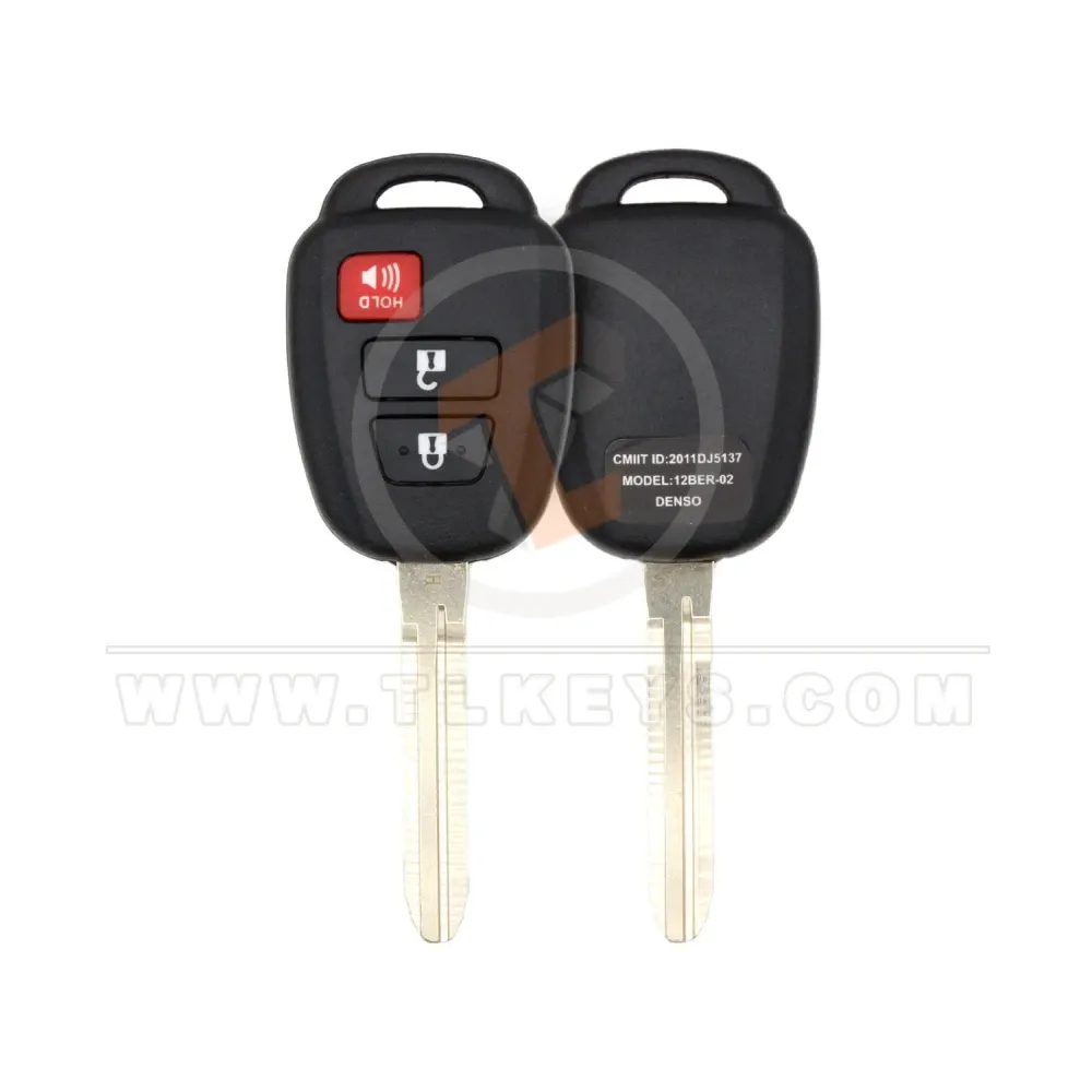Toyota highlander tundra head key remote 89070 0r120 Toyota highlander tundra head key remote 89070 0r120