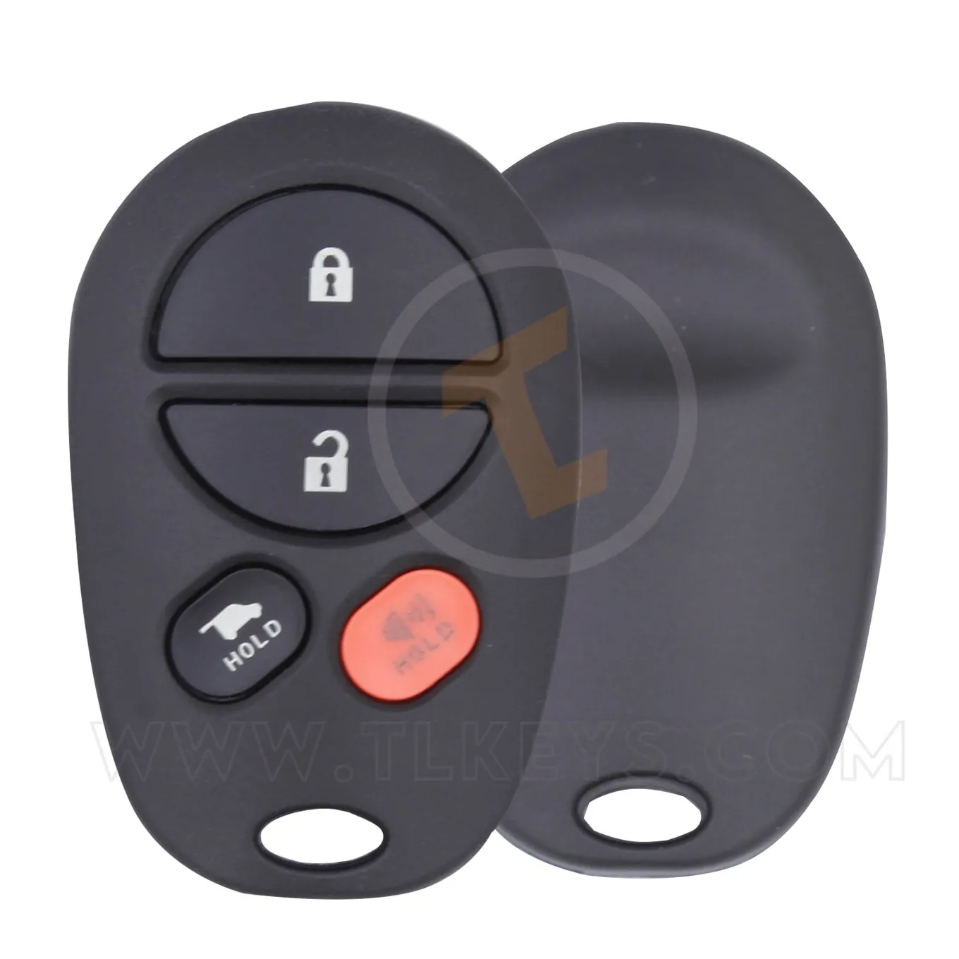 Remote 2008 2018 front back