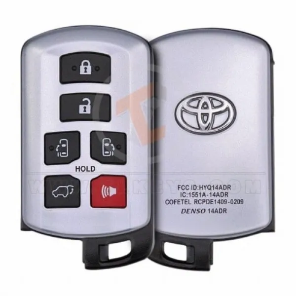 Genuine Toyota Sienna Smart Proximity 2011 2019 P/N: 89904 08010 Buttons 5