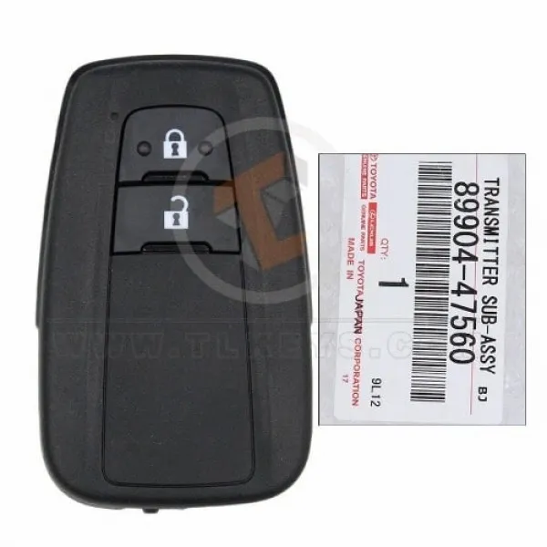 Genuine Toyota Prius Smart Proximity 2016 2018 P/N: 89904 47560 Buttons 2 Genuine Toyota Prius Smart Proximity 2016 2018 P/N: 89904 47560 Buttons 2