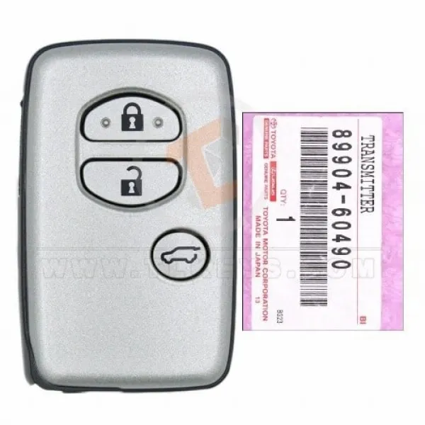 Genuine Toyota Land Cruiser Smart Proximity 2010 2017 P/N: 89904 60490 Buttons 3