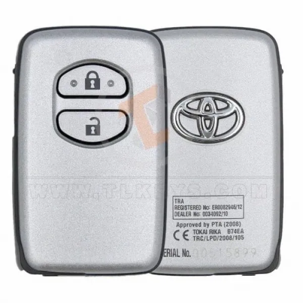 Genuine Toyota Land Cruiser Prado Smart Proximity 2010 2017 P/N: 89904 60752 Panic Button No Genuine Toyota Land Cruiser Prado Smart Proximity 2010 2017 P/N: 89904 60752 Panic Button No