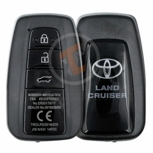 Genuine Toyota Land Cruiser Smart Proximity 2020 2021 P/N: 89904 60V60 Transponder Chip 8A Texas Crypto 128 bits AES