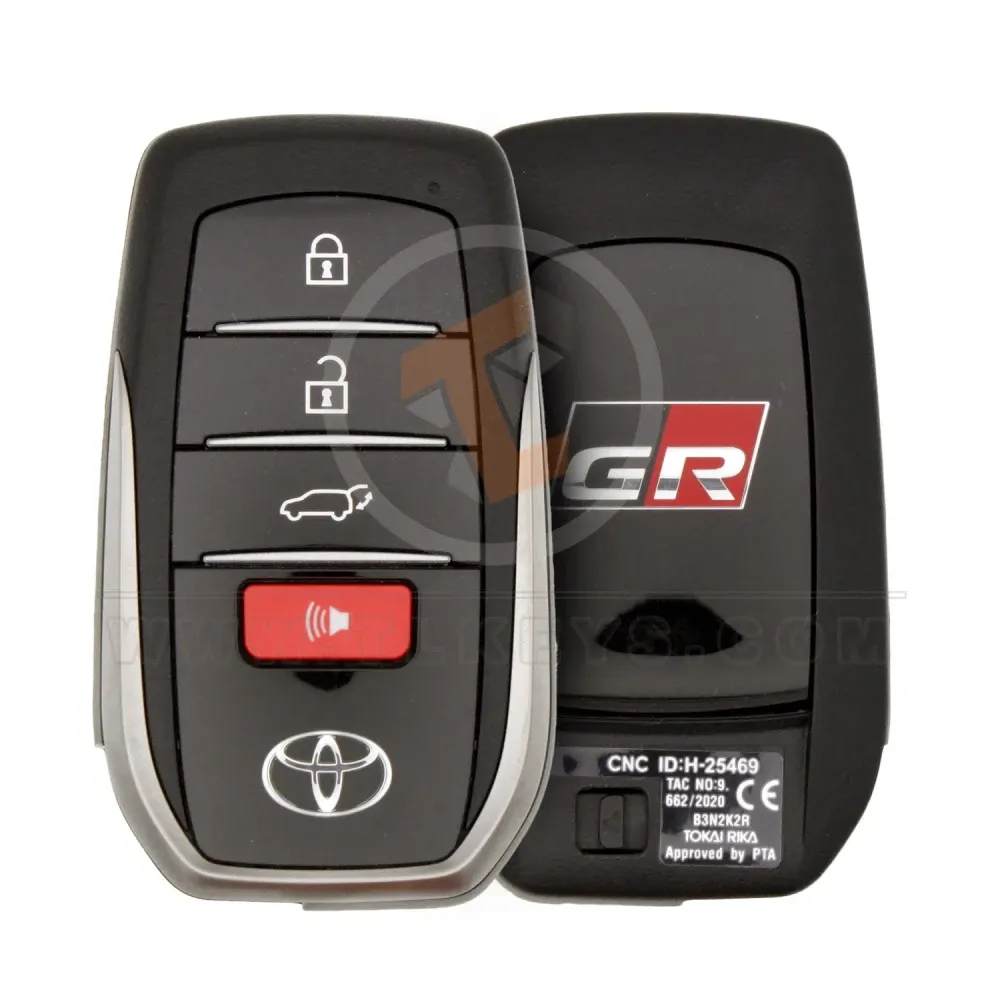 Original toyota land cruiser smart remote key 8990h 60401 4buttons Original toyota land cruiser smart remote key 8990h 60401 4buttons