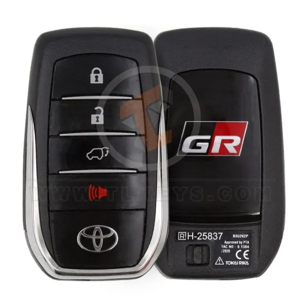 Genuine Toyota Fortuner Smart Proximity 2022 433MHz 4 Buttons Buttons 4 Genuine Toyota Fortuner Smart Proximity 2022 433MHz 4 Buttons Buttons 4