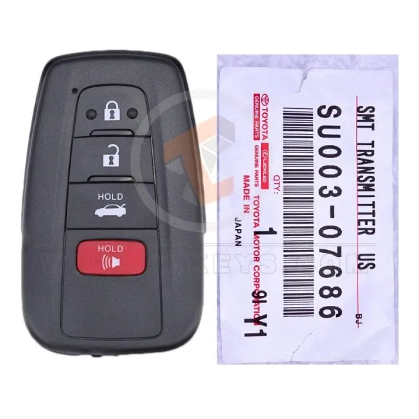 Véritable Toyota 86 Smart Proximity 2018 2020 P/N : SU003 07686 Fréquence 315 MHz 315 MHz