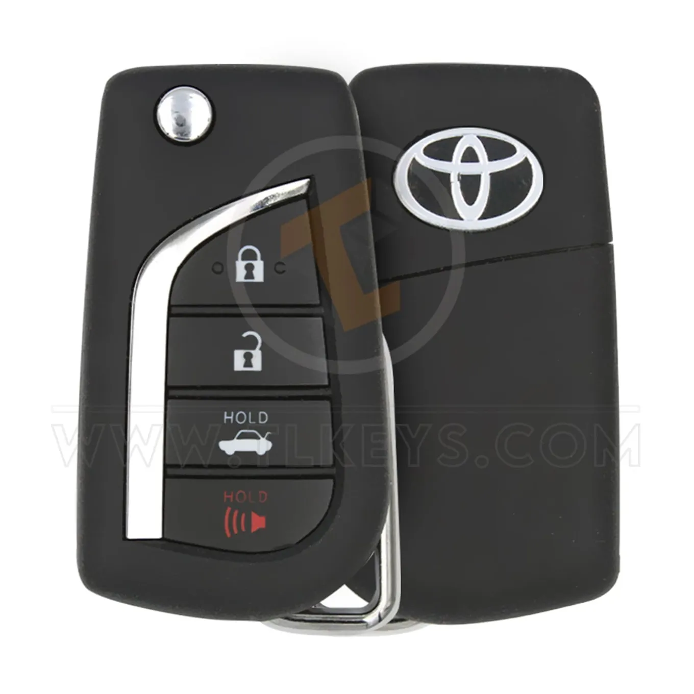 Toyota Camry Flip Key Remote 2018 2020 P/N: 89070 06790 315MHz Frequency 315MHz