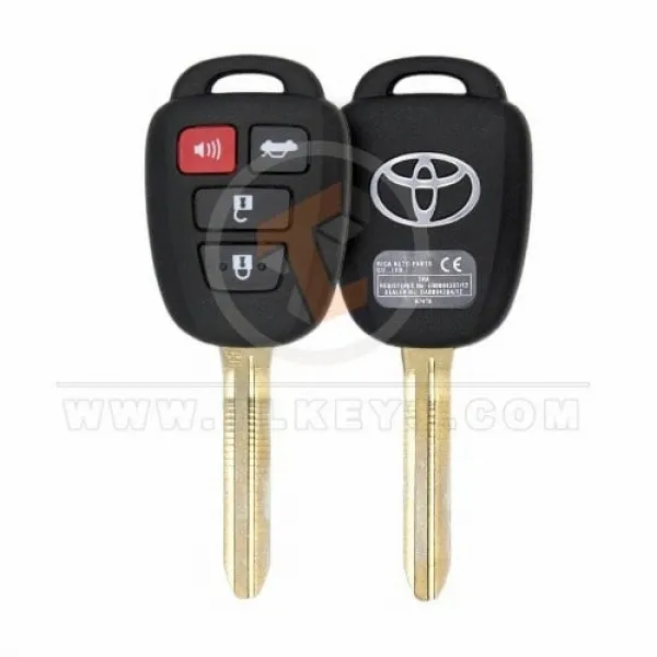 Genuine Toyota Corolla Altis Head Key Remote 2014 P/N: 89070 02B40 Panic Button Yes