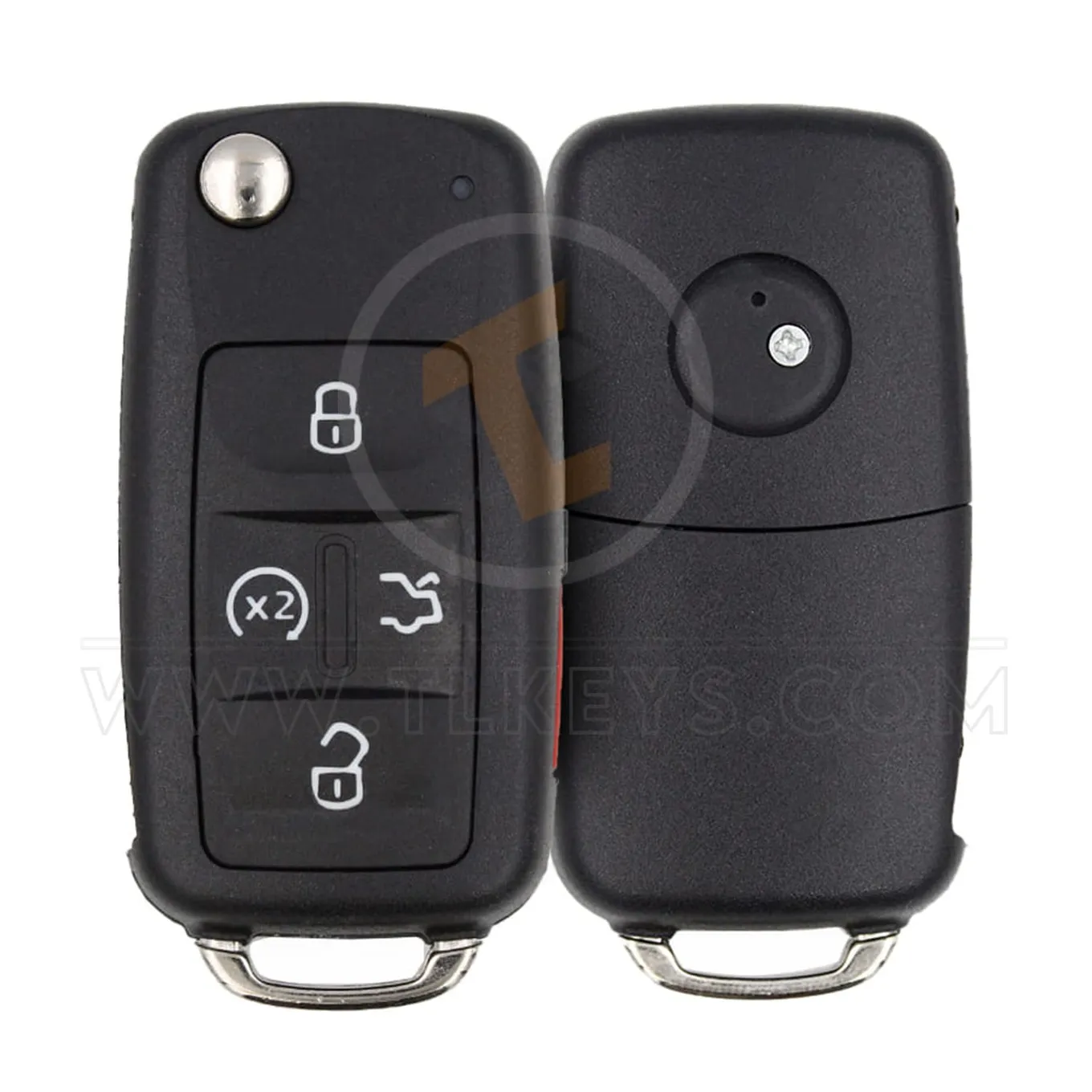 Volkswagen Golf Beetle Flip Key Remote 2010 2016 P/N: 561 837 202 Frequency 315MHz