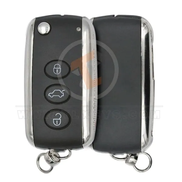 Bentley Flip Key Remote 315MHz 3 Buttons Panic Button No